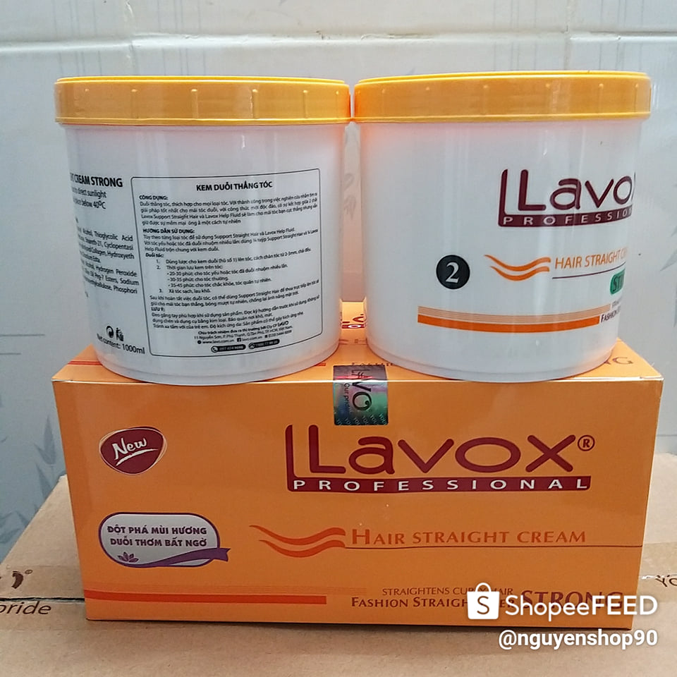 DUỖI  TÓC  DÀNH CHO MỌI LOẠI TÓC LAVOX 500ml