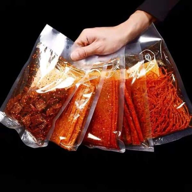 [HCM]4 Bịch que cay Hồ Nam ăn vặt nội địa