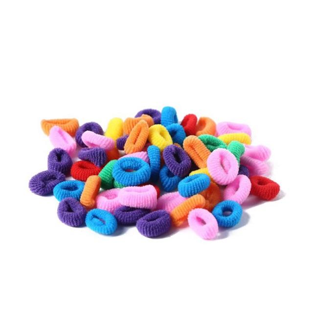 [HCM]Set 100 dây thun buộc tóc cho bé