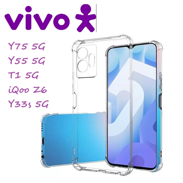 Ốp Vivo T1 / T1x 4G 5G - Dẻo Trong Chống Sốc Bảo Vệ Camera
