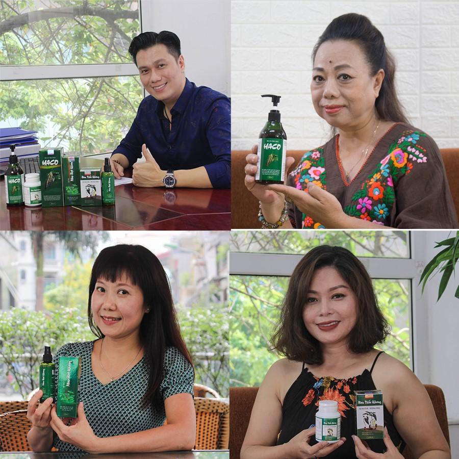 Tinh dầu Haco: Xịt tóc Mao Bạt Khang