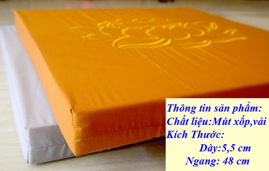 Tọa cụ vuông ngồi thiền mút tốt