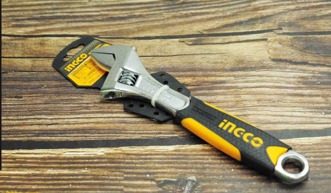 Mỏ lết cán bọc nhựa ingco 12"/300mm - hadw131128