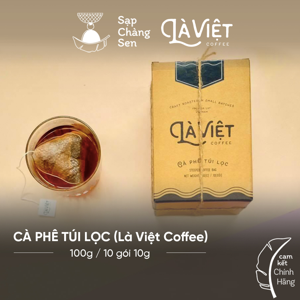 Cà phê túi lọc (Là Việt Coffee) - 100g