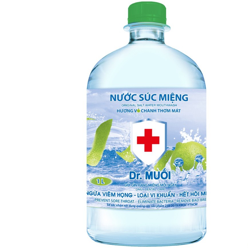 Nước Súc Miệng Dr. Muối Hương Vỏ Chanh