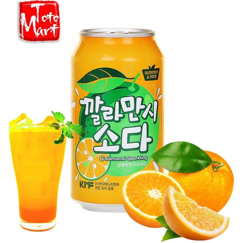Nước soda Hàn Quốc 5 vị trái cây
