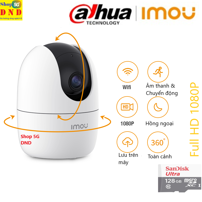 >> BÁO GIÁ V2010 CAMERA 2.0MP HỖ TRỢ KẾT NỐI WIFI (VANTECH), CAMERA WIFI ROBOT VANTECH V2010 2.0MEGAPIXEL TÍCH HỢP CÒI BÁ | Shopee Lazada Sendo Tiki mới nhất 70 DAHUA - IMOU RANGER 2 A22EP Camera IP WIFI 2.0Mpx FULL HD 1080P - Bám chuyển động - Phát hiện con người (AI) - Phát hiện âm thanh - Tích hợp còi hú - Hỗ trợ 256GB (Shop kèm 128GB, 64GB Tùy chọn) - (BH 5 năm) Chính hãng 1 triệu%
