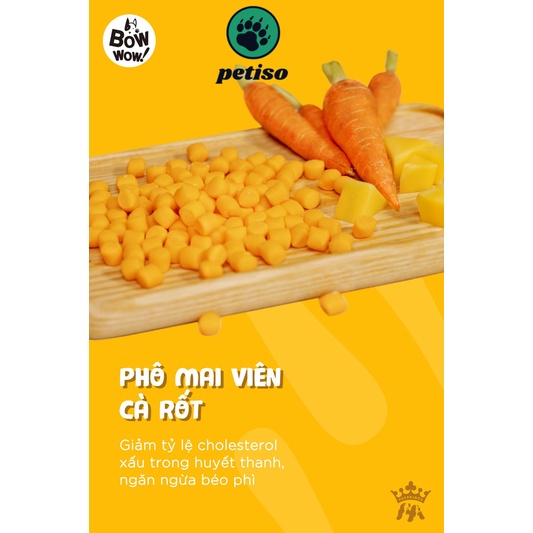 Phô Mai Viên Cho Chó Bowwow Cheese Ball (100g)