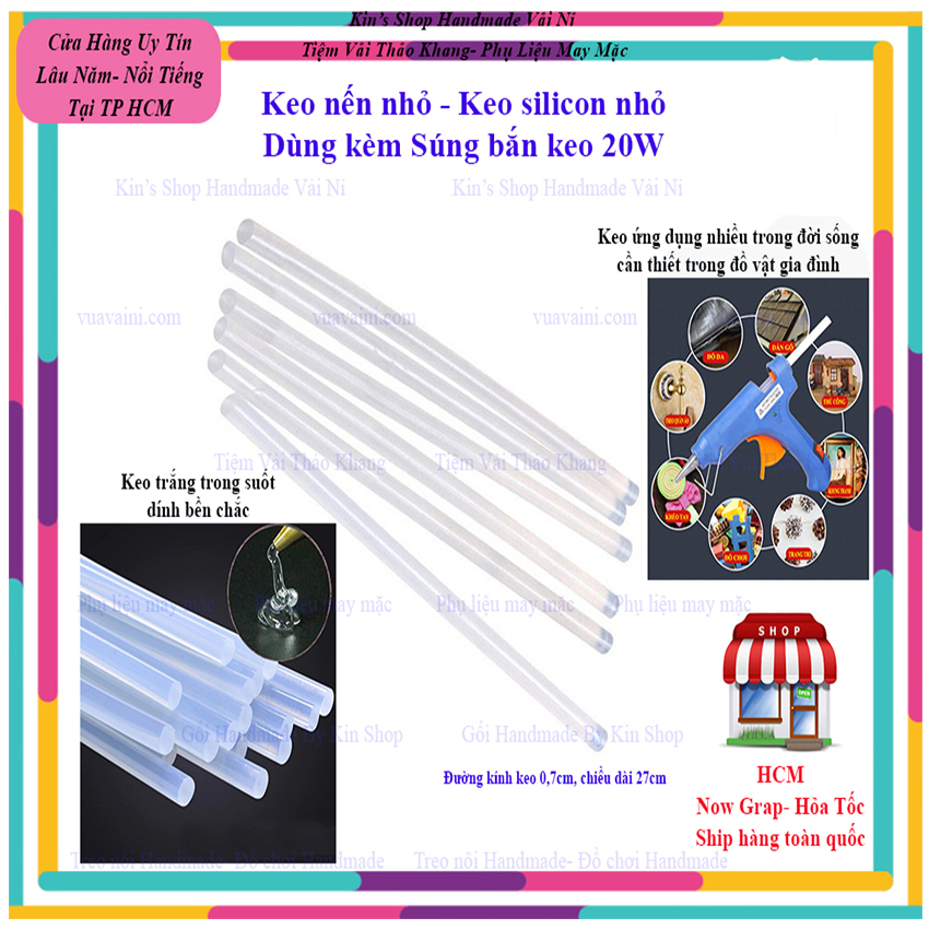 Kinshophandmade- silicone mini candle glue sealing tool DIY craft supplies fire glue tool