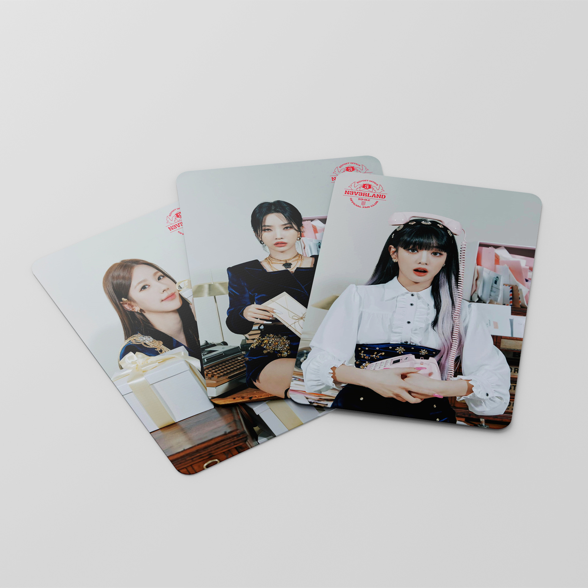 Set 55 lomo card (G)-IDLE World Tour