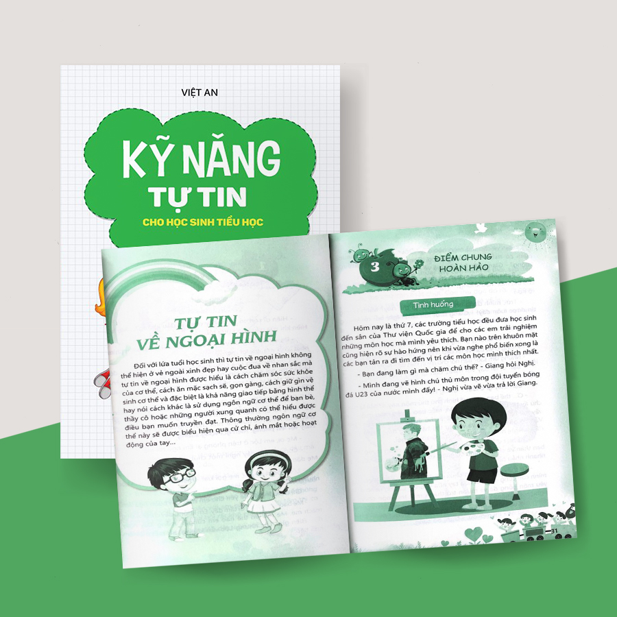 Sách - Kỹ năng tự tin cho học sinh tiểu học