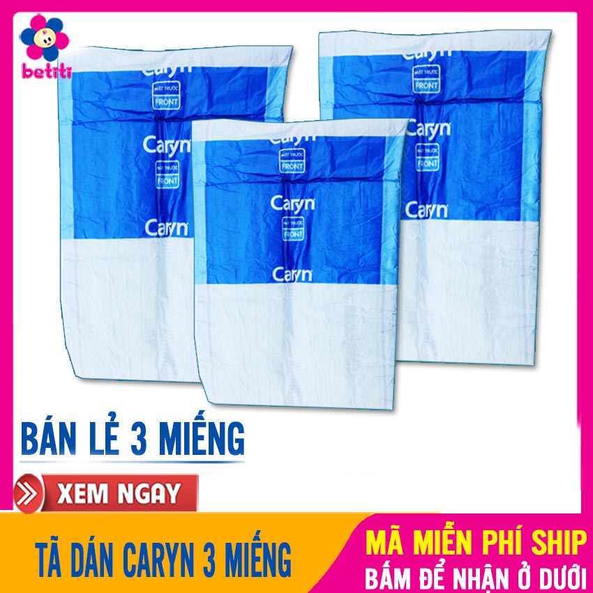 Set 3 Bỉm Caryn Sau Sinh Cho Mẹ Siêu Thấm Hút, Chuyên Dụng Cho Mẹ Sau Sinh