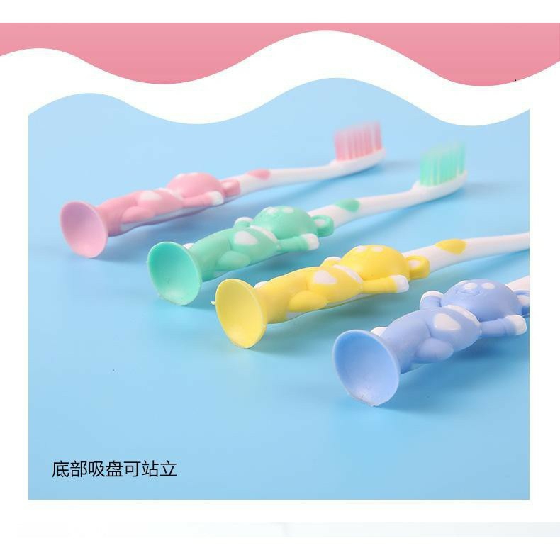 Sét 4 bàn chải đánh răng trẻ em hàng xuất Nhật