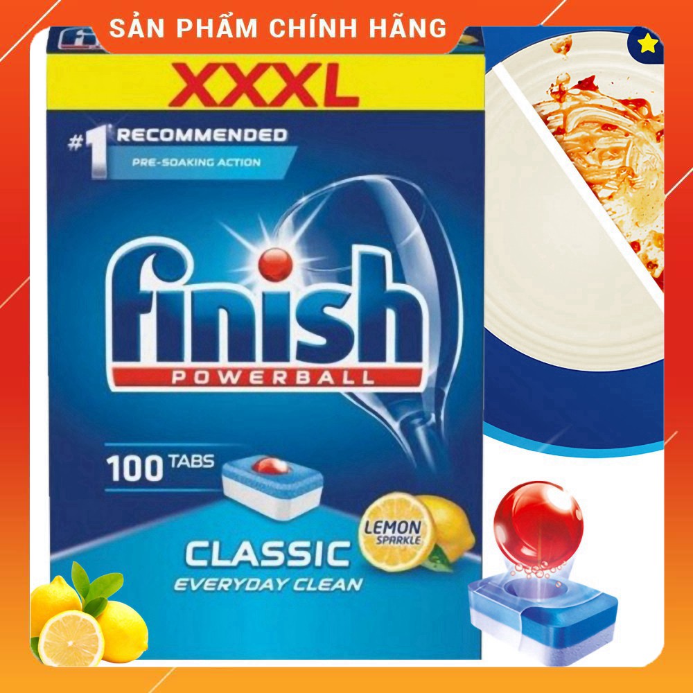 Viên rửa bát Finish [bán lẻ 15 viên]