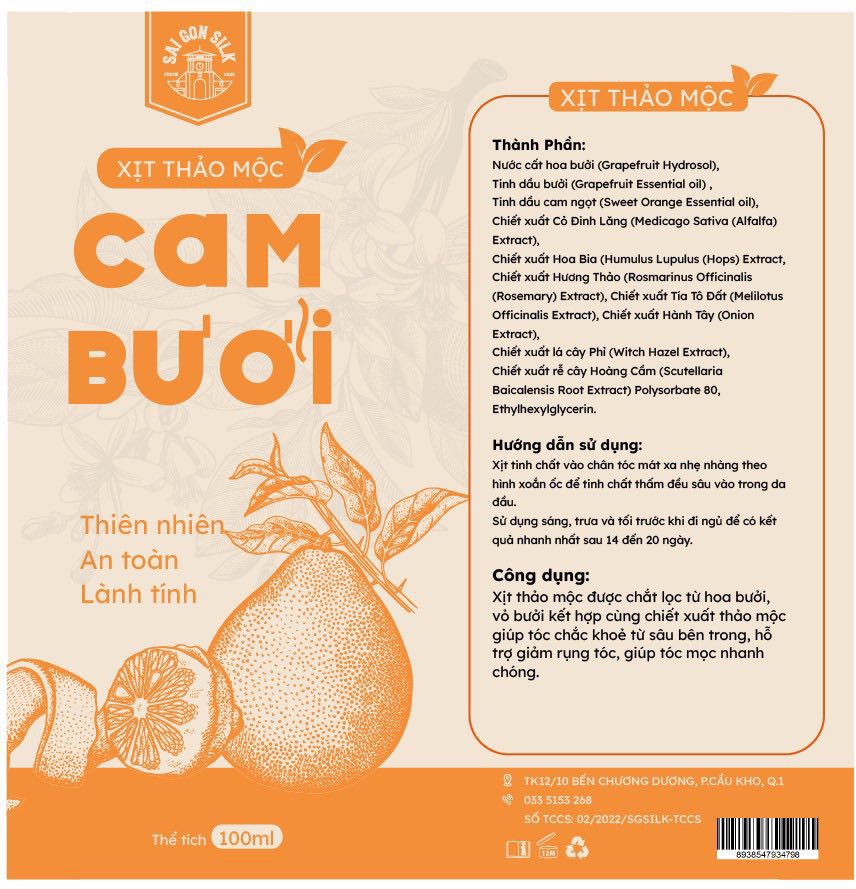XỊT THẢO MỘC CAM BƯỞI