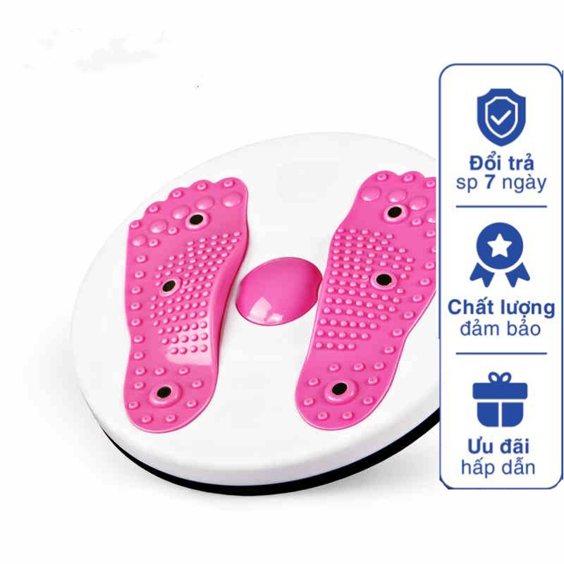 CAM KẾT HÀNG CHẤT LƯỢNG  Đĩa Xoay Eo Tập Bụng 360 độ - Bàn Xoay Eo Hình