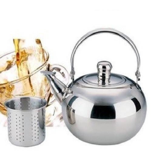 Bình Pha Trà- Cà Phê Inox Có Lưới Lọc Dung Tích 600ml