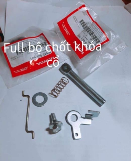 Bộ ốc Chốt Khóa Cổ Dream Honda