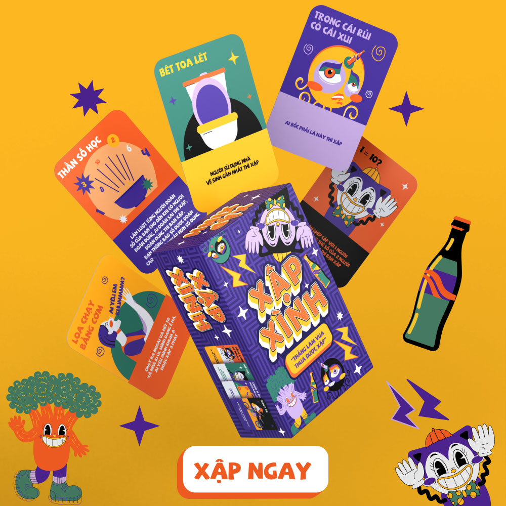 Boardgame Xập Xình - Board Game VN