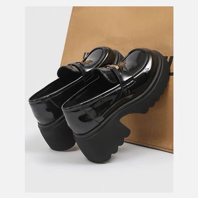 [SIÊU SALE NĂM MỚI] Giày oxford đốc nữ da cao cấp độn đế 7cm Jo20 (Form to)