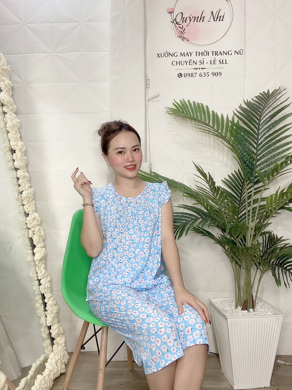 ĐỒ TOLE LANH 2 DA LỬNG MẶC NHÀ - TL68