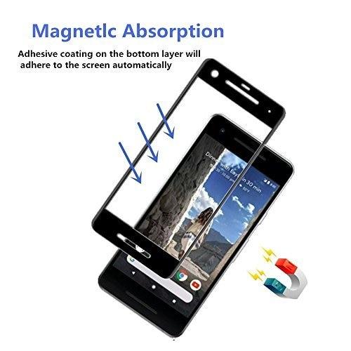 Kính Cường Lực Full Màn 4D Cho Google Pixel 2 - Đen