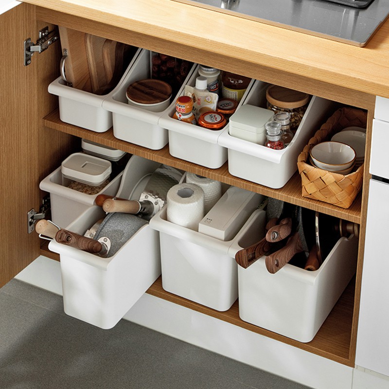 Kichen cabinet organiser, storage organiser with wheels