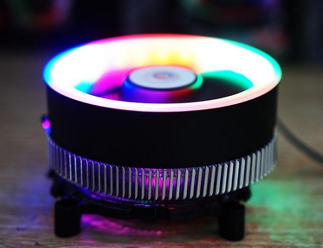 Quạt tản nhiệt CPU NeedMax S6  led rgb đa năng dùng cho socket 775/1155/1156/AMD -Quạt tản nhiệt CPU S6