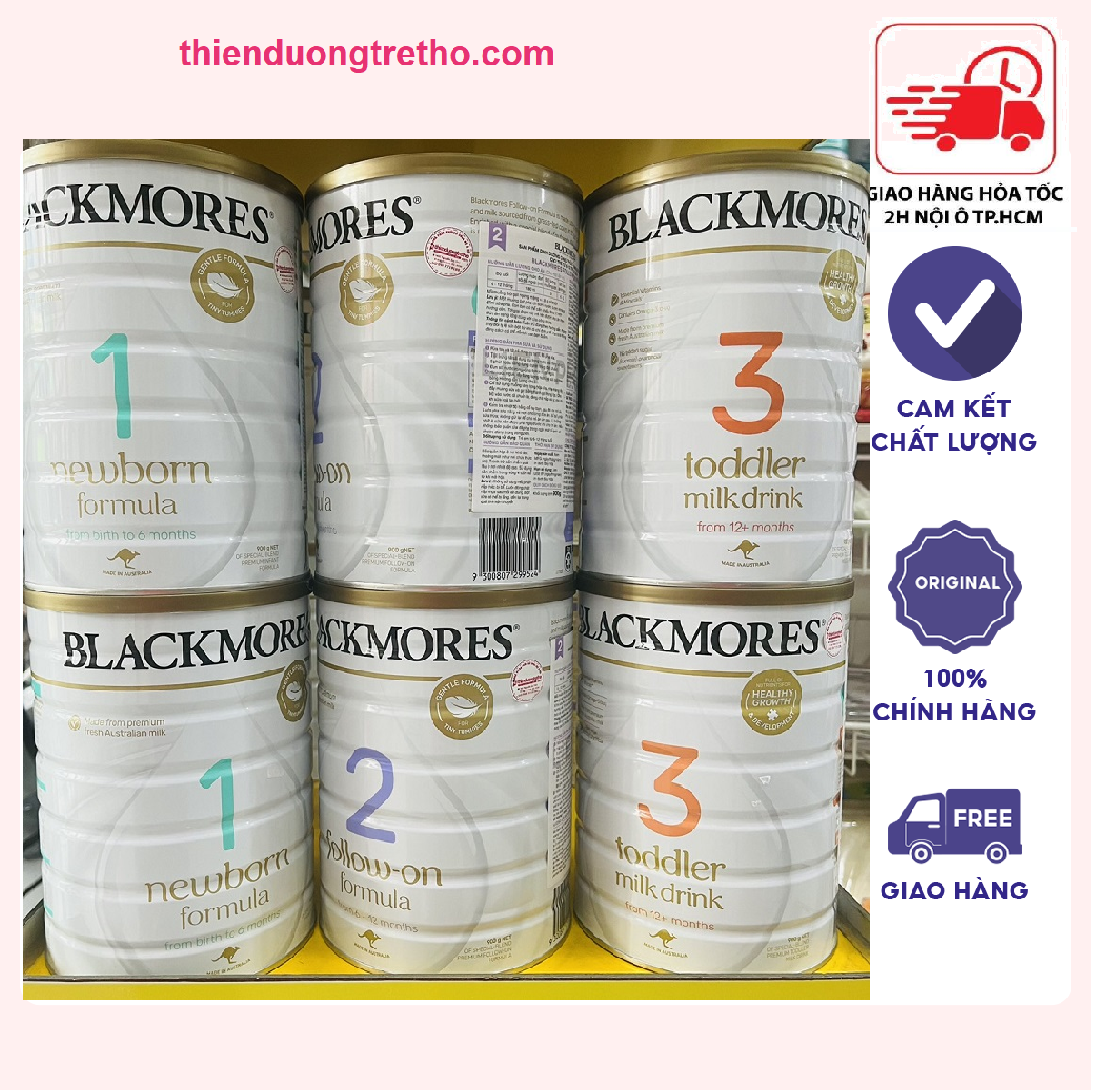Sữa Blackmores Số 3 900Gr