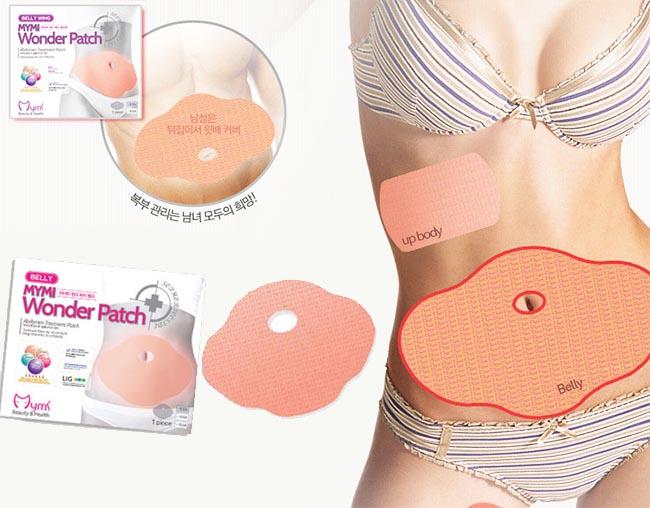 Miếng Dán Tan Mỡ Bụng Wonder Patch Hàn Quốc (5 Miếng)