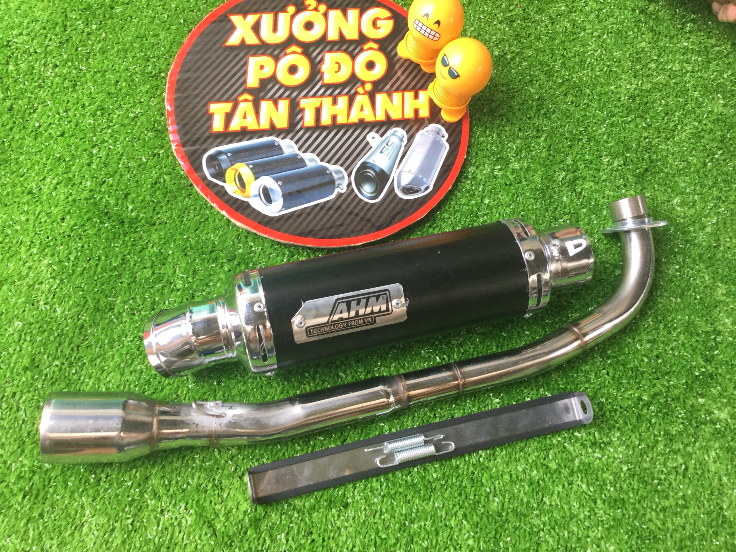 Bộ pô ahm đen full cổ wave 50 - 100, cup, dream, 67, axelo, exciter 50cc,....,Sản Phẩm Chất Lượng, Gian Hàng Uy Tín, Giá Cả Cực Tốt, Mua Ngay.