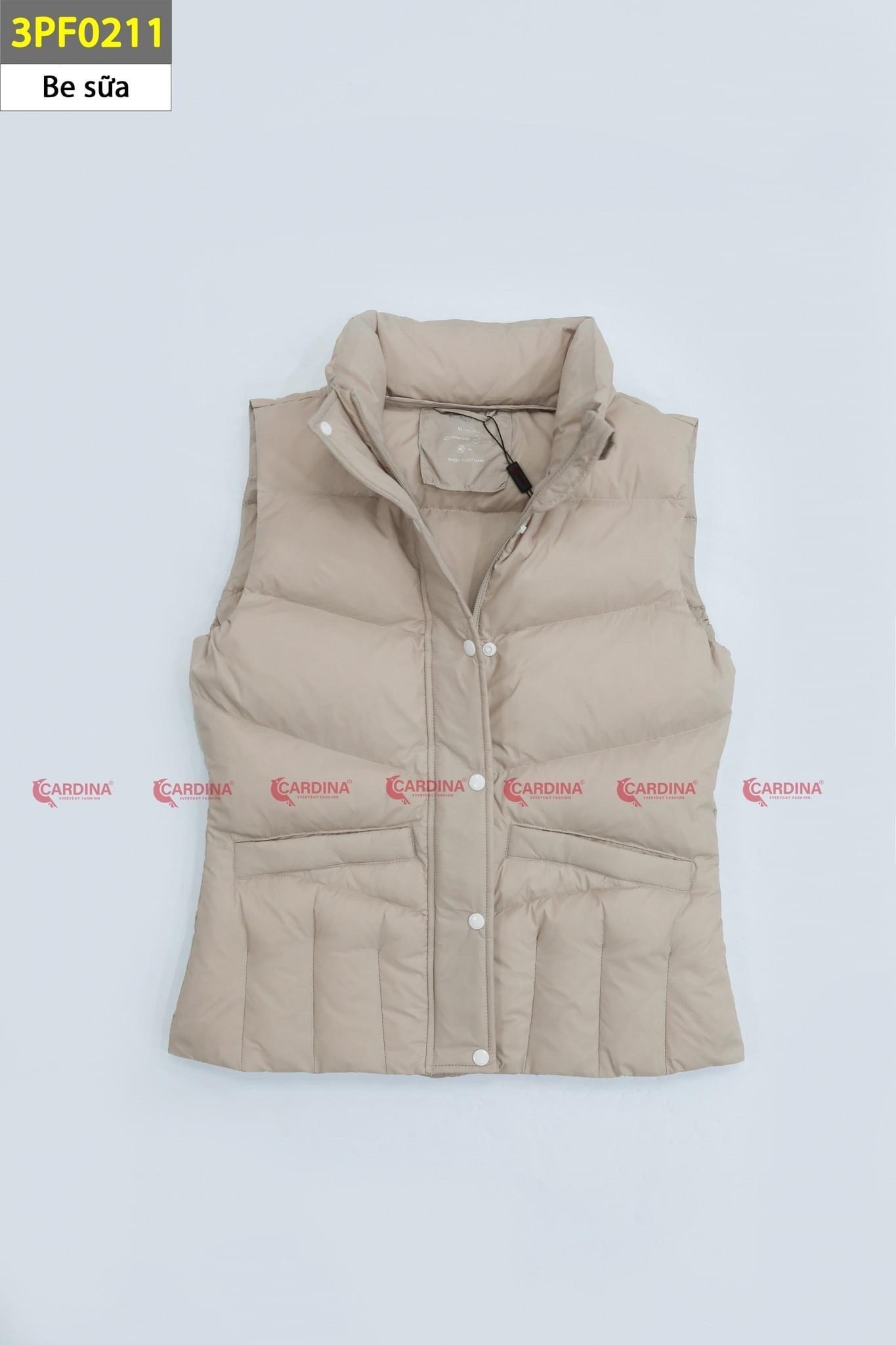 ÁO GILE LÔNG VŨ CAO CẤP CARDINA. MÃ 3PF02