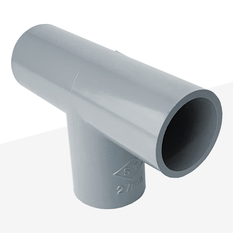 Tê ống nước Phi 21, Phi 27, Phi 34, Phi 42, Phi 49, Phi 60, Phi 90, Phi 114 uPVC Siêu Thành