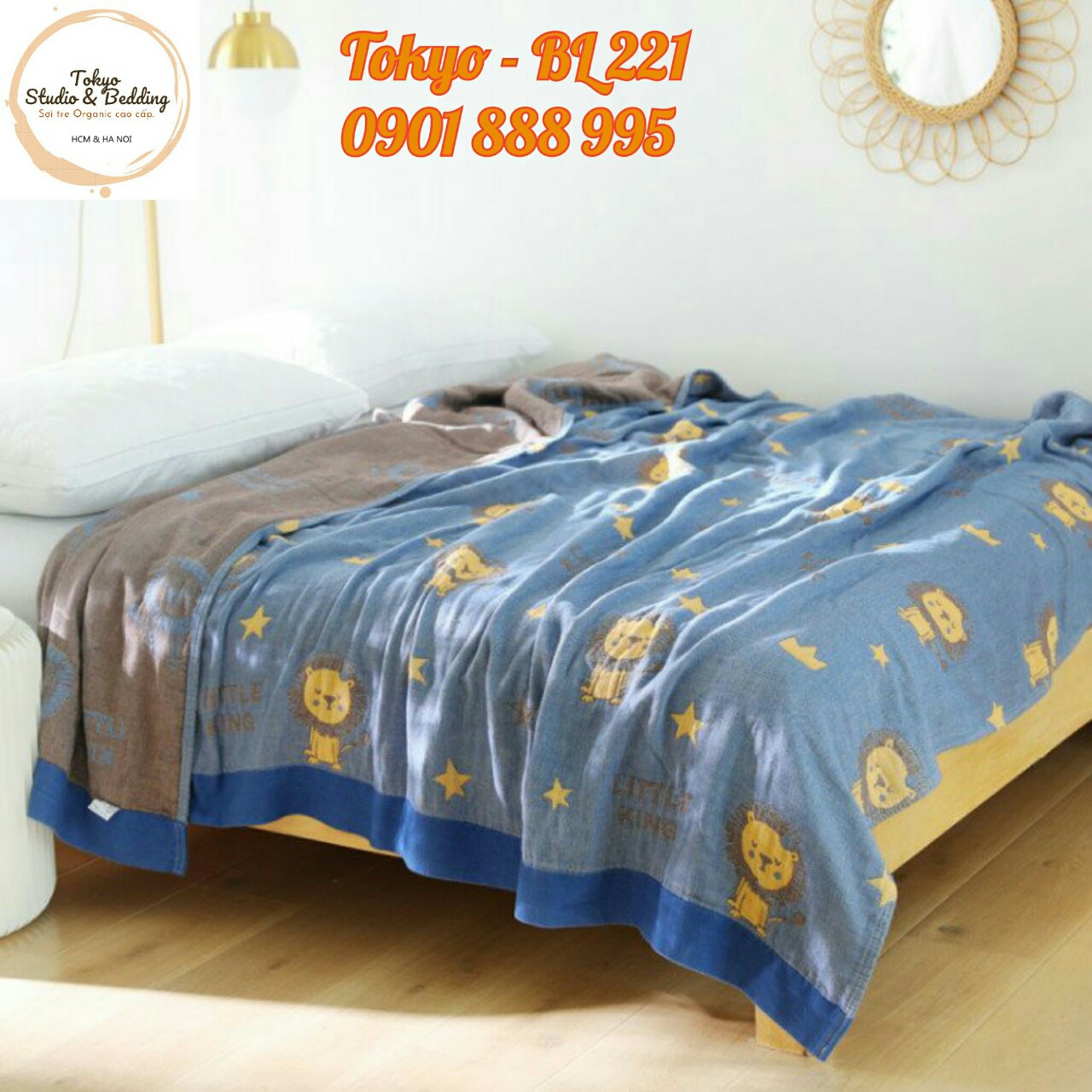 (1)TH Chăn Xô Organic Cotton Dòng Cao Cấp