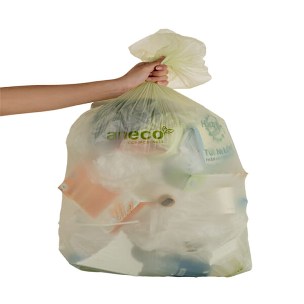 TÚI RÁC 3 CUỘN/KG - TỰ PHÂN HỦY