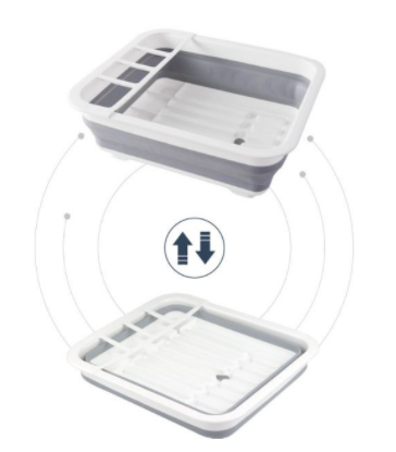 Rổ nhựa Silicon úp chén đĩa tiện lợi