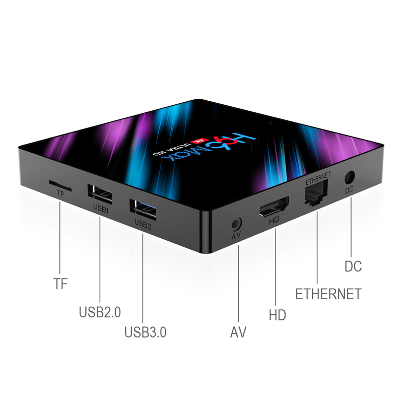 Android tv box chip RK 3528  Ram 4G Rom 32G kết nối wifi  hỗ trợ video 4k xem nhiều kênh truyền hình miễn phí bảo hành 12 tháng H96MAX 3528 tivi box