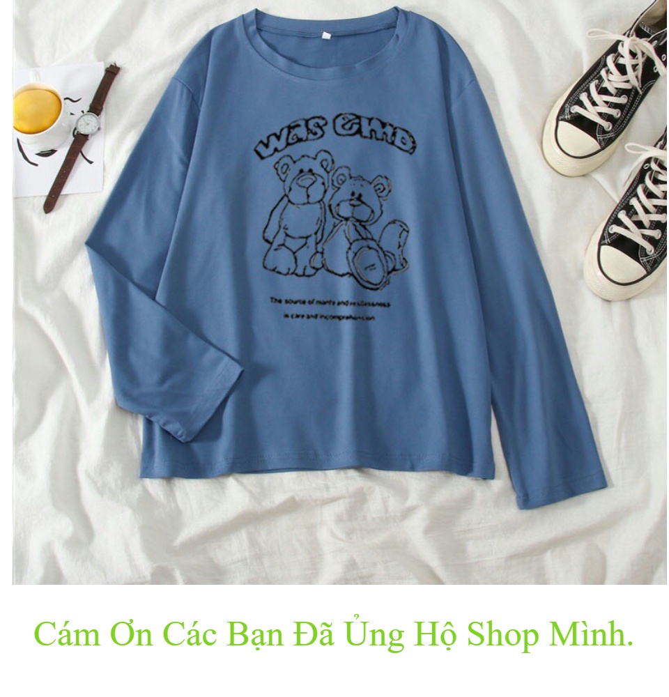 Sét áo xuông gấu was kèm quần bom chun gấu