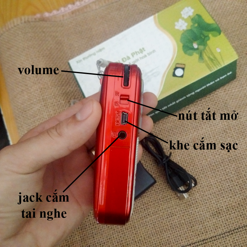 Bộ máy nghe 277 Bài Tụng Kinh Niệm Phật