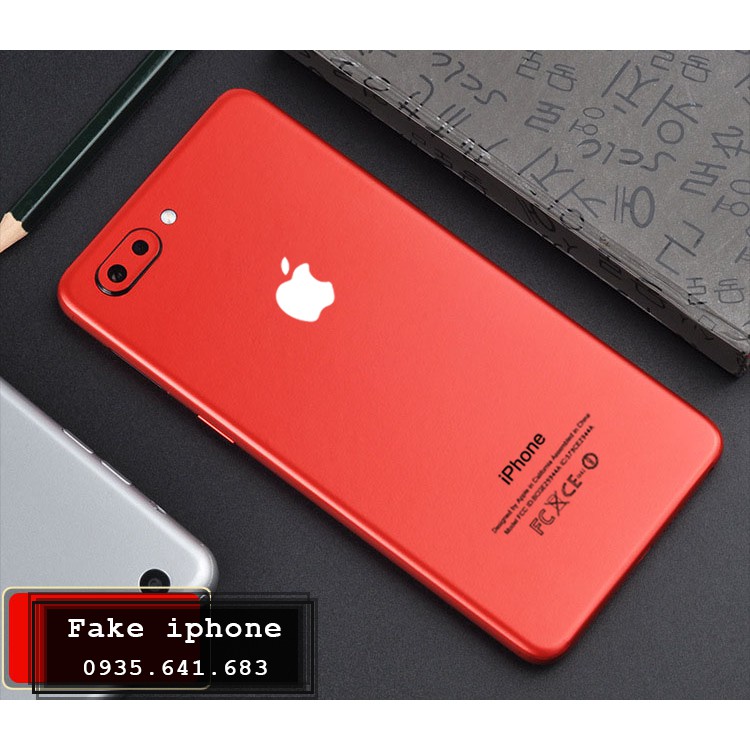 Miếng dán skin oppo A3s giả iphone 7 plus