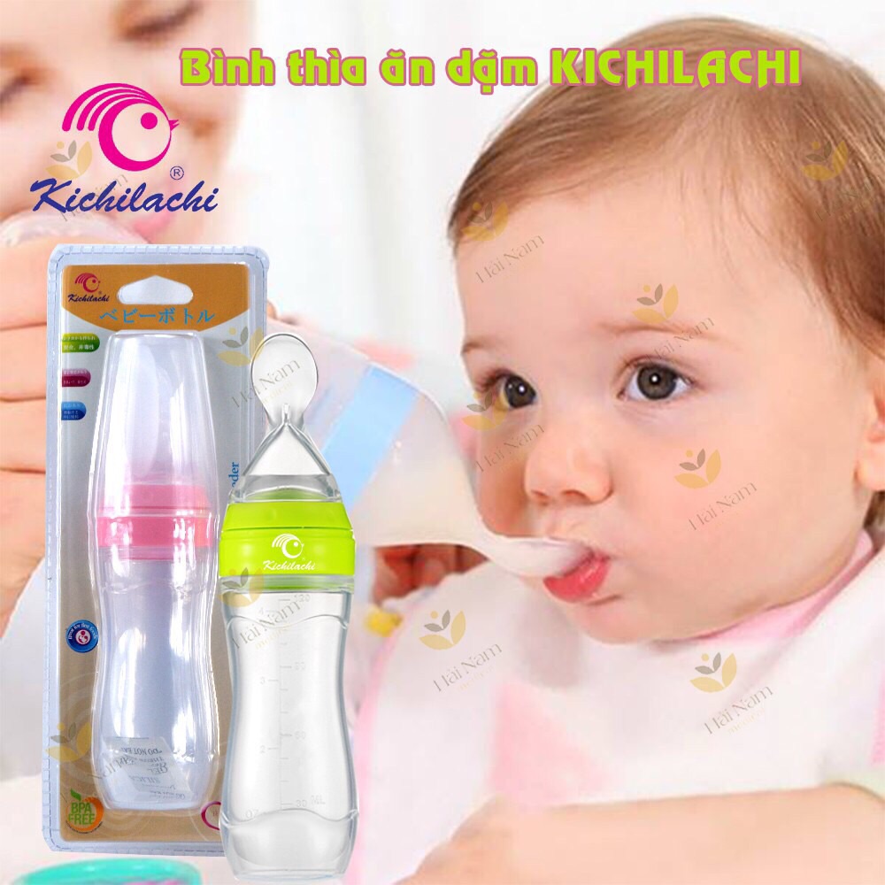 Bình thìa ăn dặm kichilachi
