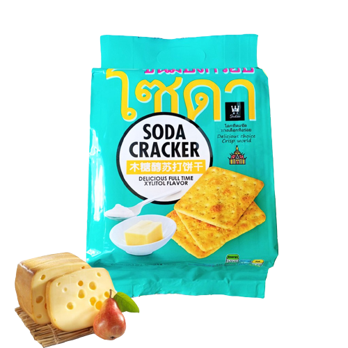 Bánh soda cracker_bánh quy mặn ăn kiêng 400g