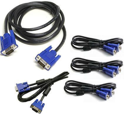 Dây VGA 1,5M ,Dây cáp VGA 1,5M - Đen