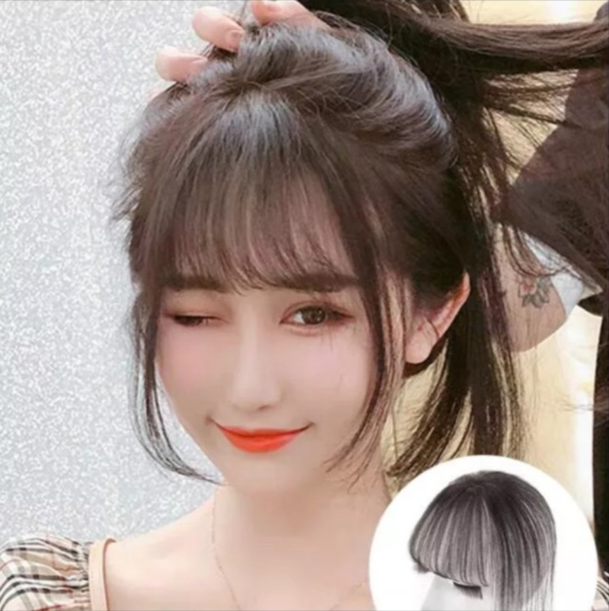 Tóc mái giả ❤️Tóc giả mái thưa❤️
