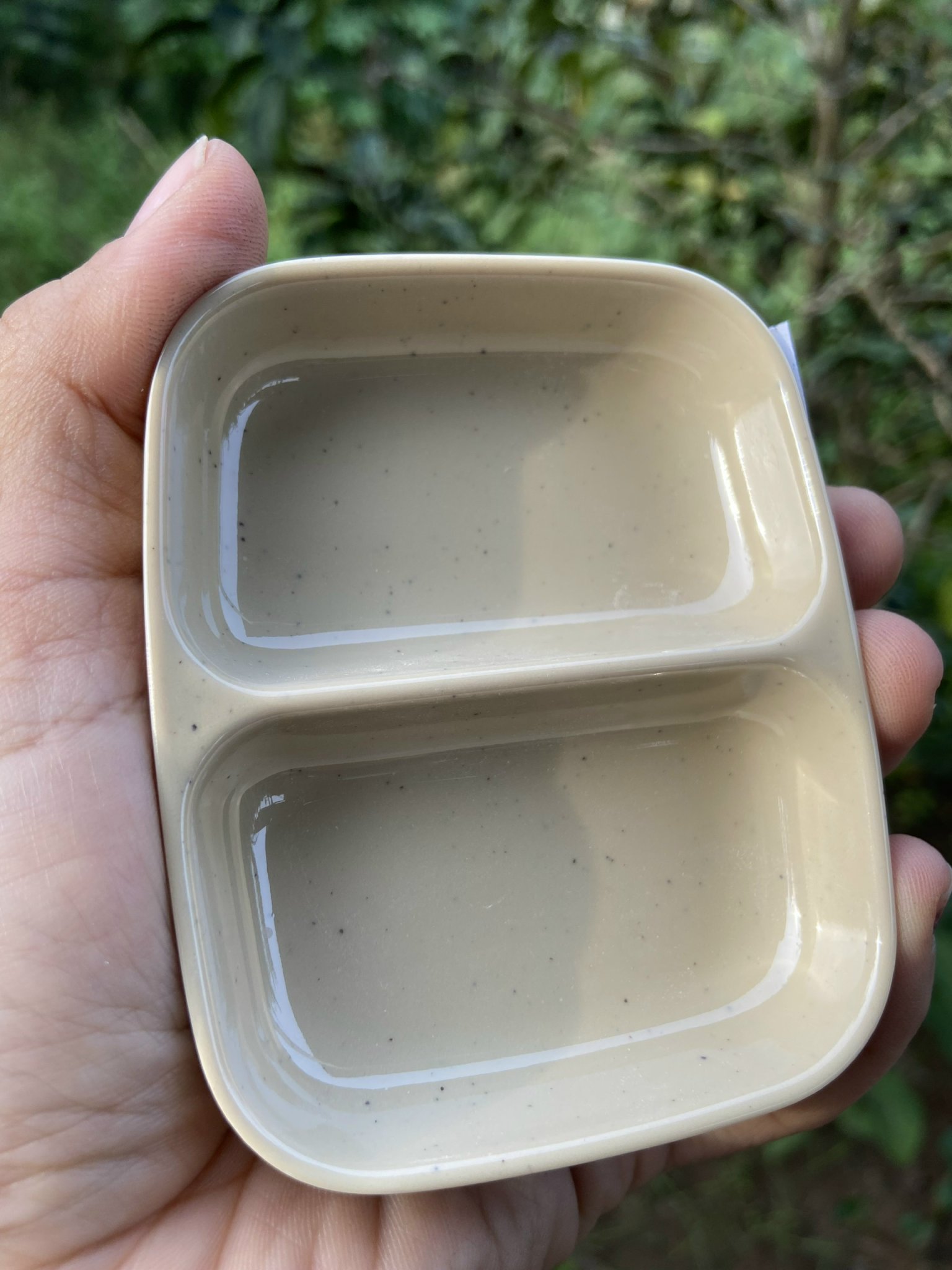 Tô Chén Bát Melamine Màu Nâu