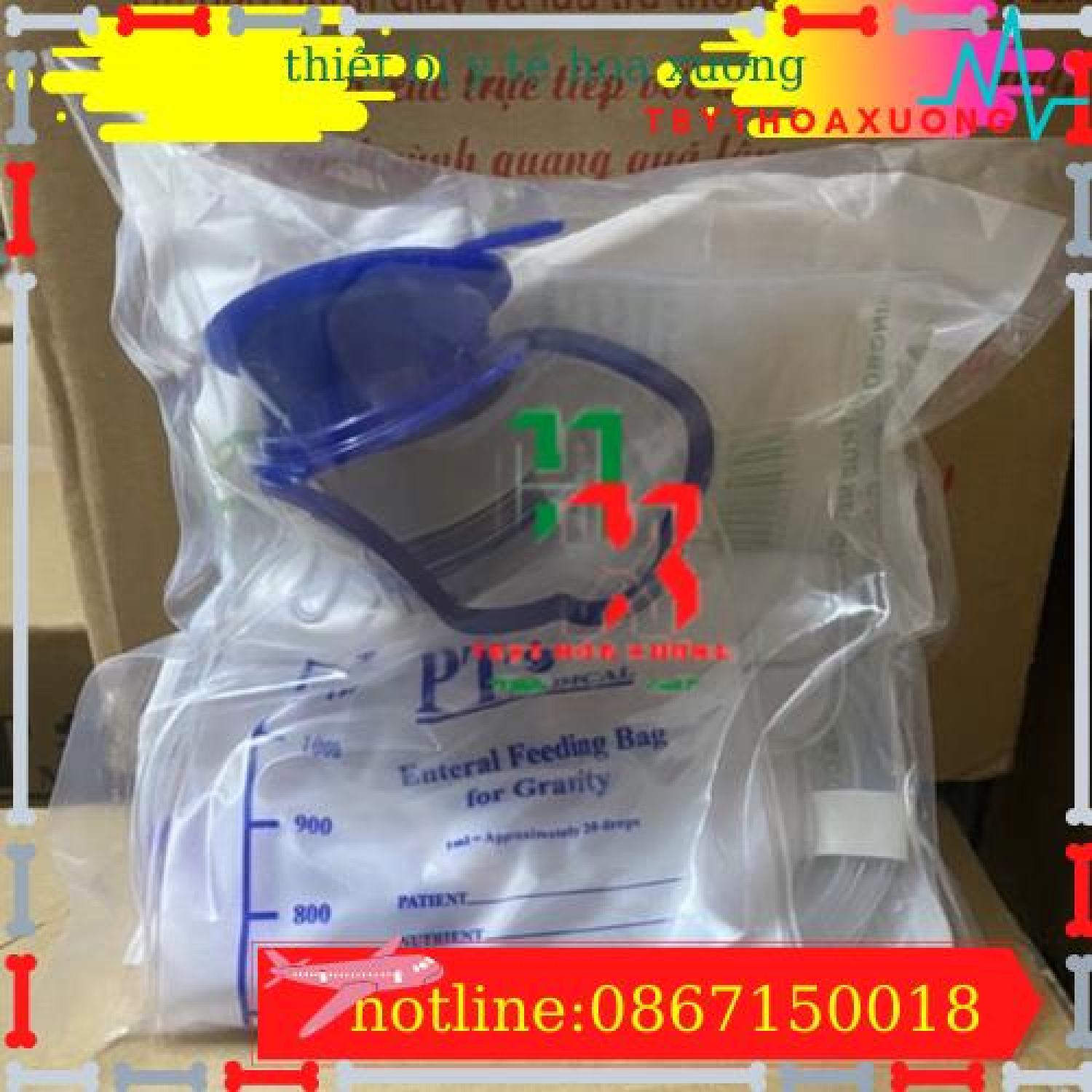 [TÚI + DÂY TRUYỀN] BỘ DỤNG CỤ TÚI TRUYỀN THẢI ĐỘC CAFE ENEMA