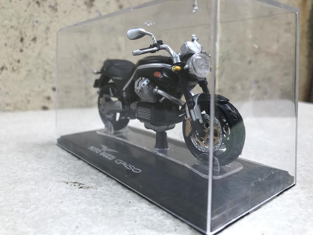[HCM]Mô hình xe mô tô cổ GUZZI GRISO - 1:22