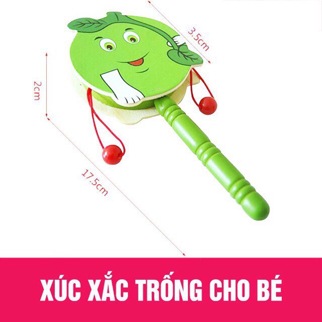 Đồ Chơi Trống Xúc Xắc Cho Bé