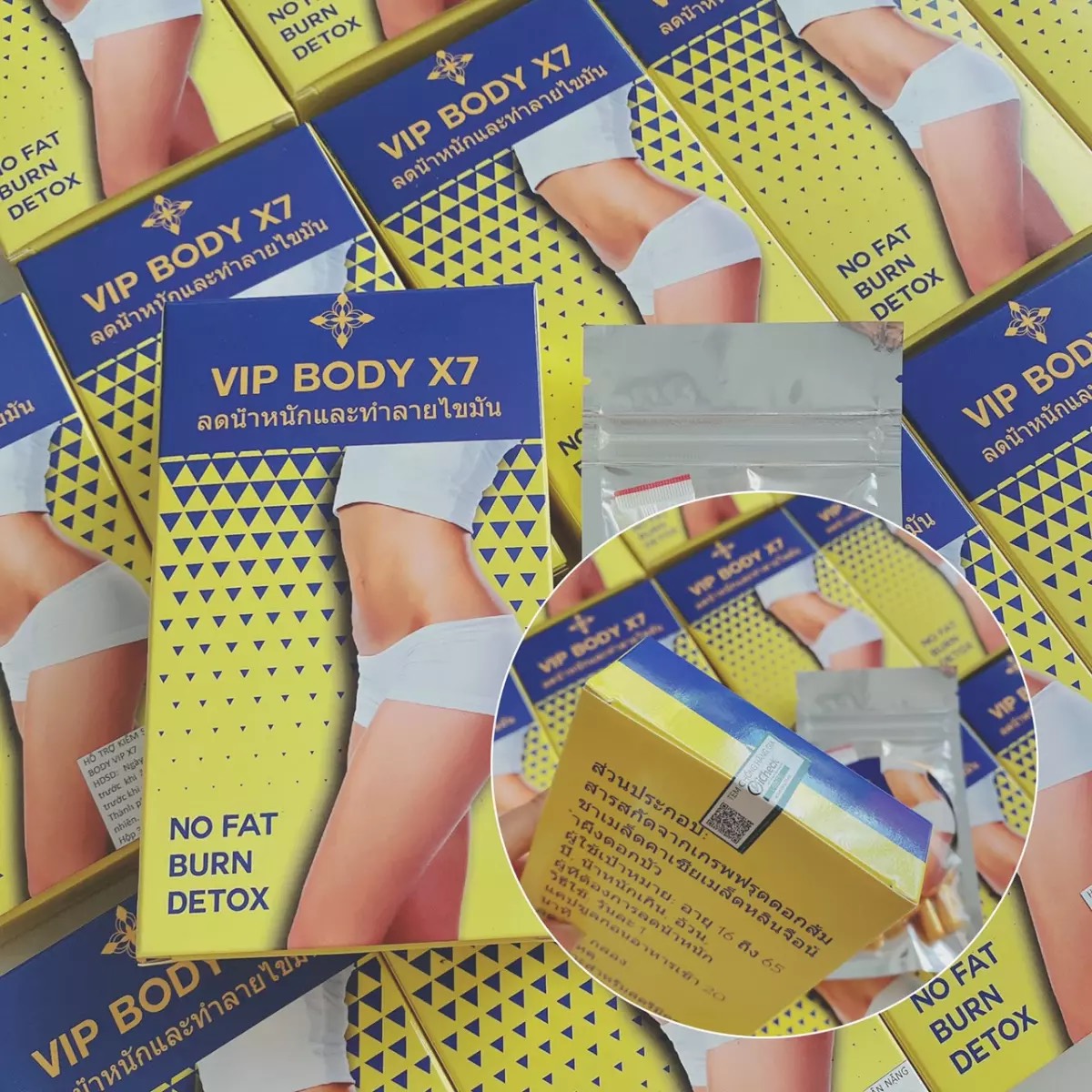 Herb weight loss VIP X7 Thailand 30V/30 days (check the QR code Product Details)
