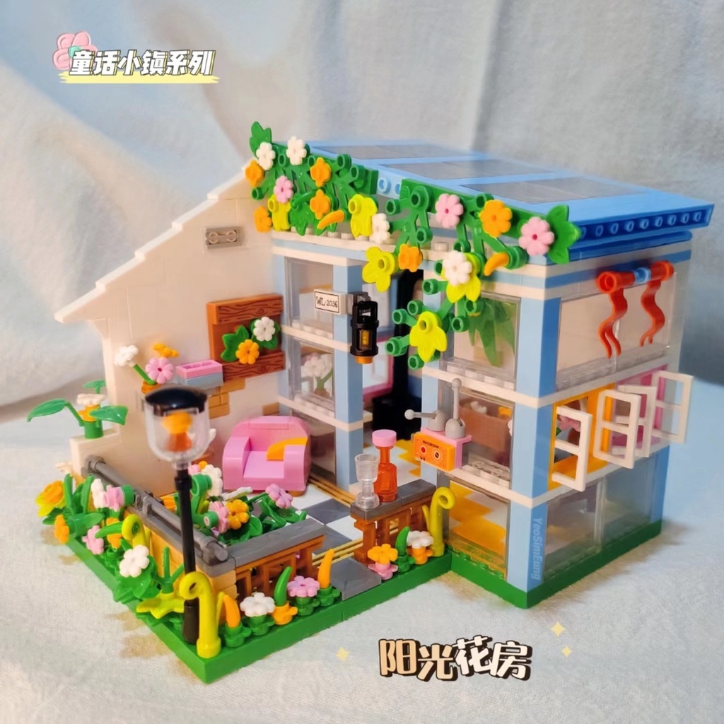 ❇ Bộ Đồ Chơi Lắp Ráp Mô Hình Đường Phố Mini Cho Bé